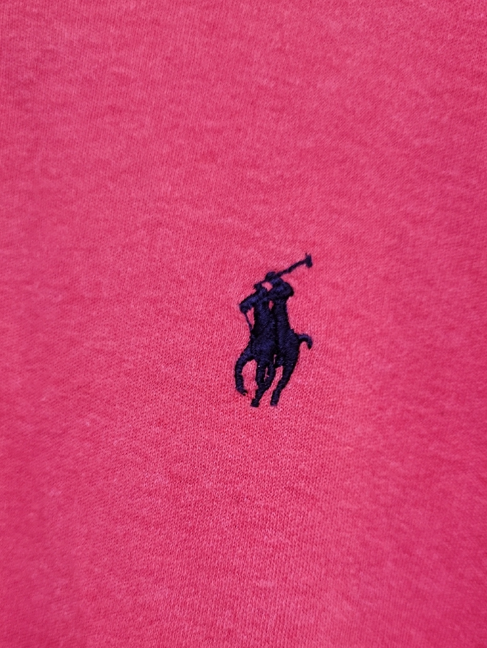 Polo by Ralph Lauren Men's Cotton Polo with Navy Pony Size XXL Salmon - Picture 5 of 8